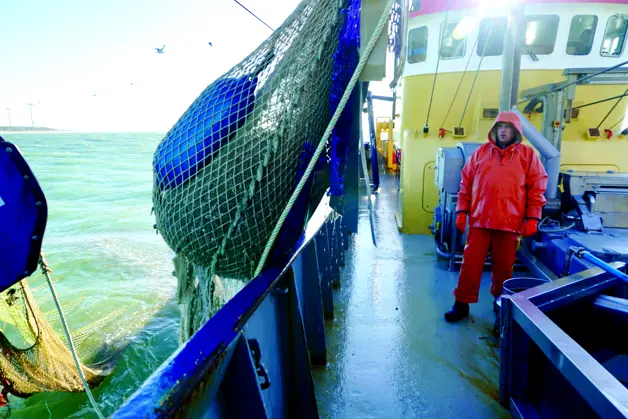 Schip Naar Schap Stap 5 Binnenhalen Van De Vangst