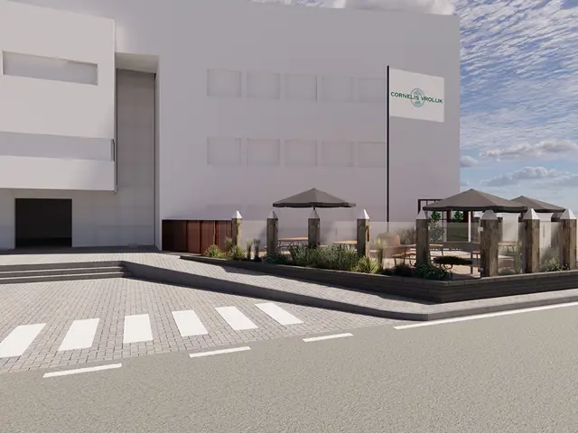 Cornelis Vrolijk Kantoor Ijmuiden Terras Cedesign